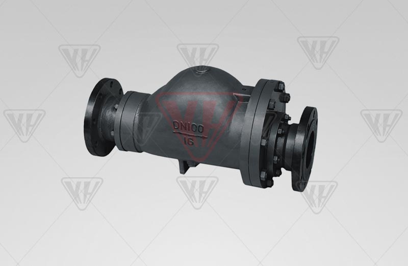 Lever float steam trap
