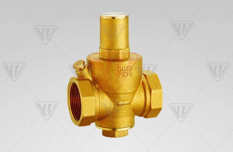 Brass piston pressure reducing valve